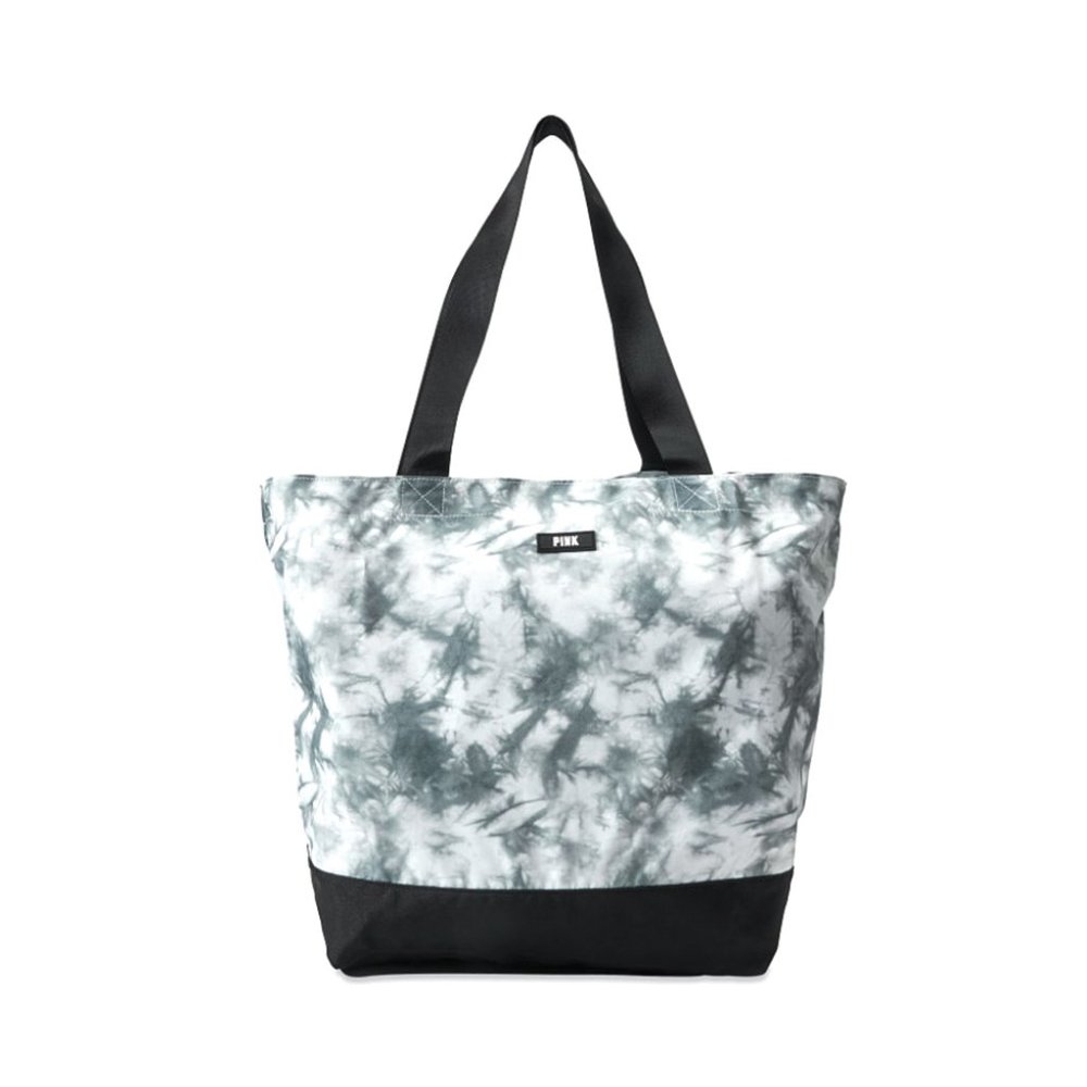 PINK Victorias Secret WEEKENDER TOTE Tie Dye GRAY